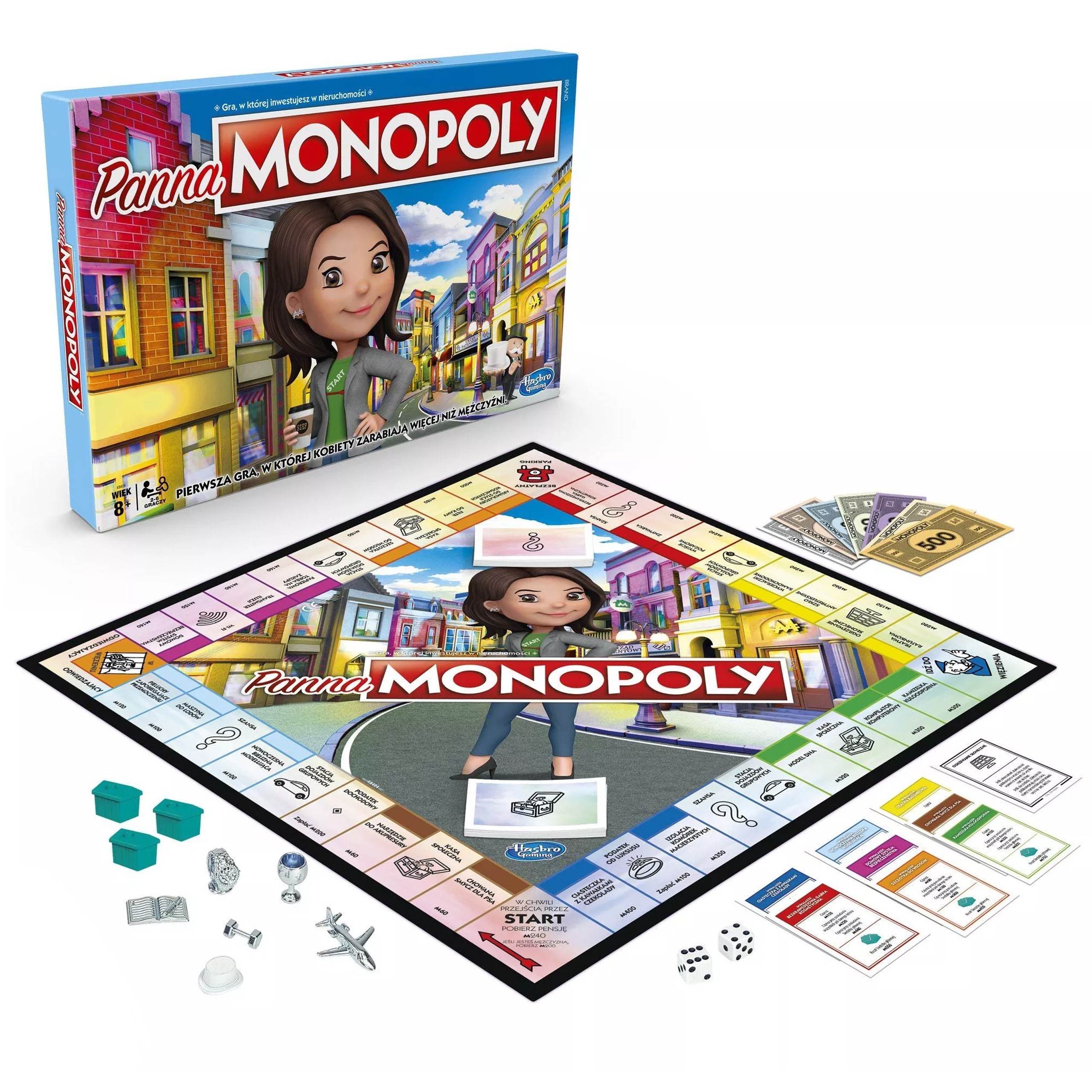 Gra Planszowa Panna Monopoly Pl E8424 Hasbro