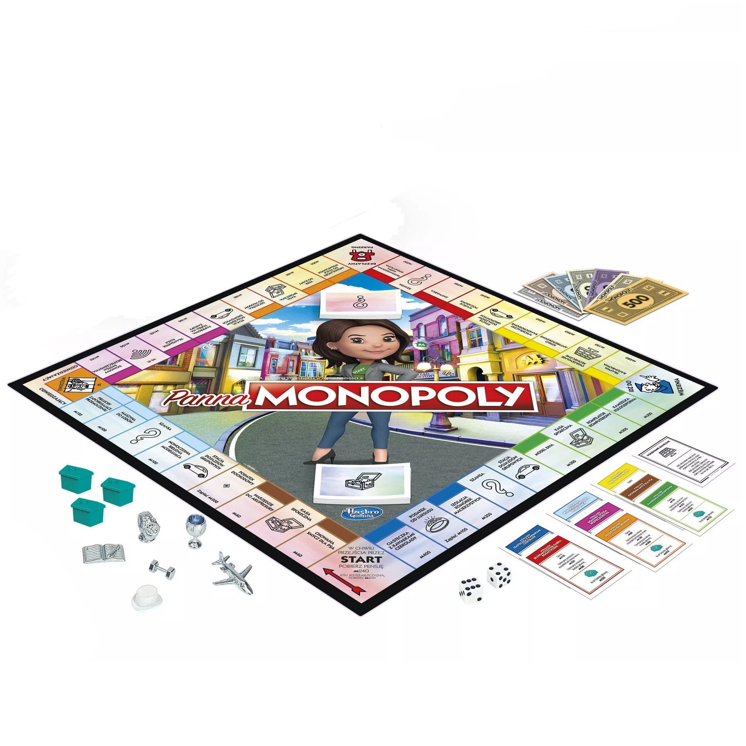 Gra Planszowa Panna Monopoly Pl E8424 Hasbro